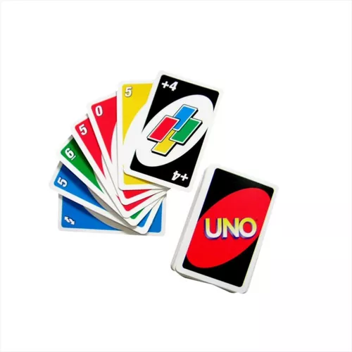 Baralho Uno original com cartas coloridas para jogo clássico de família